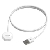 Yesido CA69 Apple Watch Manyetik USB Şarj Kablosu 1 Metre Beyaz - 2
