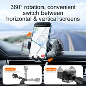 JOYROOM JR-ZS283 Gösterge Paneli Araç Telefon Tutucu Siyah - 5