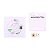 EDUP EP AC1619 Mini Kablosuz USB Çift Bant WiFi Adaptörü Beyaz 600Mbps - 5