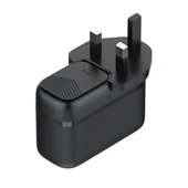 LDNIO Q367 65W GaN 3 Port USB C Hızlı Şarj Cihazı 1m USB C Veri Kablosu UK Priz Siyah - 4