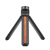 PULUZ Kakma Ahşap Masaüstü Vlogging Canlı Yayın Tripod Tutucu ve Tripod Başlığı Siyah - 2