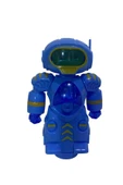 16 cm Sesli Işıklı Hareketli Pilli Robot 0020 thumbnail 2
