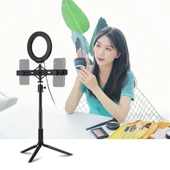 PULUZ Ayarlanabilir Alüminyum Alaşımlı Tripod Montajlı Monopod Uzatma Merkezi Şaft Çubuğu - 6