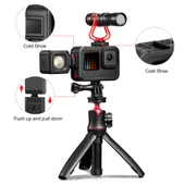 GoPro HERO9 10 11 12 13 Siyah PA Kafes Yan Kapaklı Koruyucu Çerçeve - 5