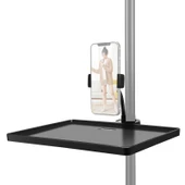 PULUZ Yükseltilmiş Canlı Tripod Ses Kartı Tepsisi 27x20.6cm Siyah - 2
