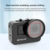 Insta360 Ace Pro Ace Metal Kafes Adaptör Çerçeve 52mm UV Filtre Siyah - 9