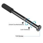 PULUZ Ayarlanabilir Alüminyum Alaşımlı Tripod Montajlı Monopod Uzatma Merkezi Şaft Çubuğu - 3