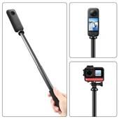 PULUZ Ayarlanabilir Alüminyum Alaşımlı Tripod Montajlı Monopod Uzatma Merkezi Şaft Çubuğu - 5