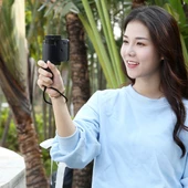 PULUZ Vlogging Canlı Yayın El Tutamağı Selfie Rig Sabitleyici ABS Tripod Adaptör Montaj Soğuk Ayakkabı Tabanlı ve Bilek Askılı - 9