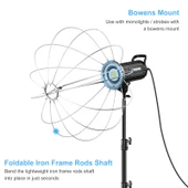 PULUZ 65cm Katlanabilir Fener Softbox SpeedLite Flaş Işığı Katlanabilir Difüzör - 5