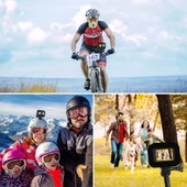 GoPro HERO9 Black İçin Köpük Rüzgarlık Koruyucu Kılıf Siyah - 7