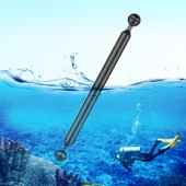 PULUZ 30.4cm Karbon Fiber Çift Top Yüzer Kol Siyah - 1