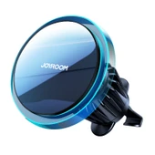JOYROOM JR-ZS291 15W Manyetik Kablosuz Şarj Cihazı Araç Hava Menfezi Tutucu Siyah - 1