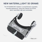 VR Shinecon G07E Sanal Gerçeklik 3D Video Gözlüğü Gri 4.0-6.3 İnç Telefon Uyumlu - 8
