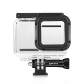 PULUZ Su Geçirmez Dalış Kılıfı 60m Derinlik için Insta360 One RS 4K Edition Şeffaf - 2