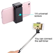 PULUZ Selfie Çubuğu Tripod Telefon Tutucu 14 İnç Vida Yuvalı - 5
