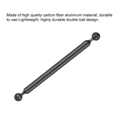 PULUZ 30.4cm Karbon Fiber Çift Top Yüzer Kol Siyah - 4