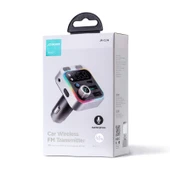 JOYROOM JR CL16 48W Bluetooth 5.0 Kablosuz Araç FM Verici Gri - 7
