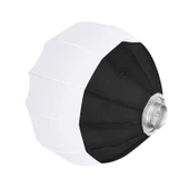 PULUZ 65cm Katlanabilir Fener Softbox SpeedLite Flaş Işığı Katlanabilir Difüzör - 2