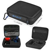 PULUZ 16 in 1 CNC Metal Aksesuar Seti Siyah EVA Kılıf ile GoPro Insta360 DJI ve Diğer Aksiyon Kameraları için - 9