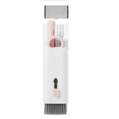 7si1 Bluetooth Kulaklık Bilgisayar Klavye Temizlik Seti Pembe - 1