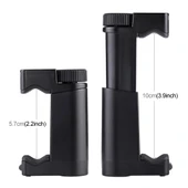 PULUZ Katlanabilir Plastik Tripod ve Vlogging Canlı Yayın El Tutacağı ABS Montaj Soğuk Ayakkabı ve Bilek Kayışı ile Akıllı Telefonlar için - 4