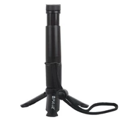 PULUZ Katlanabilir Plastik Tripod ve Vlogging Canlı Yayın El Tutacağı ABS Montaj Soğuk Ayakkabı ve Bilek Kayışı ile Akıllı Telefonlar için - 3