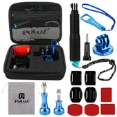 PULUZ 16 in 1 CNC Metal Aksesuar Seti Siyah EVA Kılıf ile GoPro Insta360 DJI ve Diğer Aksiyon Kameraları için - 2
