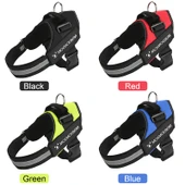 Köpek Göğüs Tasması K9 Anti Sprint Oxford Kumaş Kırmızı Large 23-30kg - 8