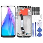 Xiaomi Redmi Note 8T Siyah Çerçeveli TFT LCD Dokunmatik Ekran Komple Set - 1