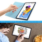 Samsung Galaxy Tab S6 Uyumlu Yüksek Hassasiyetli Stylus Kalem Pembe - 6