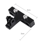 PULUZ Siyah Alüminyum Alaşımlı Bisiklet Sele Yastığı Montajı GoPro Hero12 Black ve Diğer Aksiyon Kameraları İçin - 4