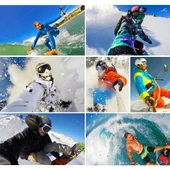 PULUZ 16 in 1 CNC Metal Aksesuar Seti Siyah EVA Kılıf ile GoPro Insta360 DJI ve Diğer Aksiyon Kameraları için - 12