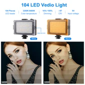 PULUZ Canlı Yayın Akıllı Telefon Video Işığı Vlogger Seti Mikrofonlu LED Işık Tripodlu Telefon Tutucu Siyah - 3