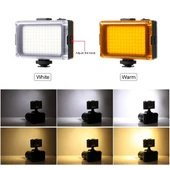 PULUZ 2'si 1 Arada Vlogging Canlı Yayın LED Selfie Işığı ve Video Rig Kiti Mavi - 8