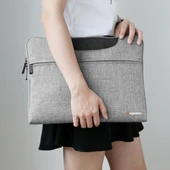 Haweel 13-15 Inç Gri Laptop Çantası Macbook Samsung Lenovo Sony Dell Alienware Chuwi Asus Hp Uyumlu - 9