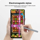 Samsung Galaxy Tab S6 Lite P610 P615 Uyumlu Bluetooth Olmayan Kahverengi Stylus Kalem - 5