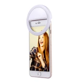 Beyaz Ayarlanabilir Klipsli USB Kablolu Şarjlı Selfie Güzellik Işığı - 2
