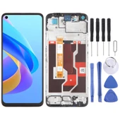 OPPO A76 4G Orijinal LCD Ekran Dokunmatik Panel Çerçeveli Komple Set - 1