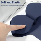 AirPods Max Kulaklık Koruyucu Kılıf Siyah Yumuşak Deri thumbnail 6