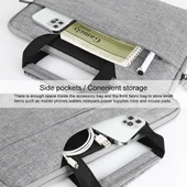 Haweel 13-15 Inç Gri Laptop Çantası Macbook Samsung Lenovo Sony Dell Alienware Chuwi Asus Hp Uyumlu - 7