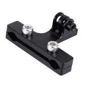 PULUZ Siyah Alüminyum Alaşımlı Bisiklet Sele Yastığı Montajı GoPro Hero12 Black ve Diğer Aksiyon Kameraları İçin - 3