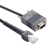 2 Metre RS232 den RJ45 e Seri Veri Kablosu Symbol LS2208 Uyumlu Gri - 3