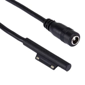Microsoft Surface Pro 3 Uyumlu 6 Pin Manyetikten 5.5x2.5mm Dişi Güç Adaptörü Şarj Kablosu - 4