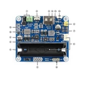 Waveshare Gunes Enerjisi Yonetim Modulu 6V-24V Panel Model 16120 - 5