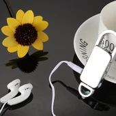 VM800 Taşınabilir Ses Kaydedici Anahtarlık 8GB Hafıza Müzik Çalma Özellikli - 1