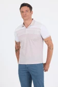 Kısa Kol Baskılı Pike Polo Yaka Cepsiz Slim Fit Tişört 1011250166 thumbnail 3