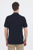 Siyah Polo Yaka Kısa Kol Cepli Comfort Fit :%100 Pamuk Tişört 1011250181 thumbnail 5