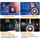 ZS-k18 GPS Takip GSM Dinleme Cihazı Bulucu Kablosuz Kamera Dedektörü US Priz Modeli - 4