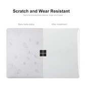 Microsoft Surface Laptop Go 1 ve 2 124 Inç Kristal Şeffaf Sert Kılıf Darbeye Dayanıklı - 5